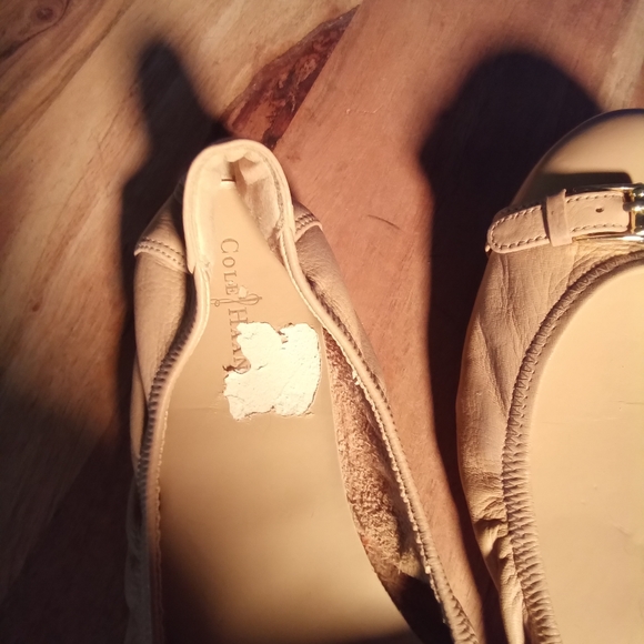 Cole Haan Women's Beige Ballet Leather Shoes # 41049 Sz.8.5B $40.00 - Picture 9 of 9